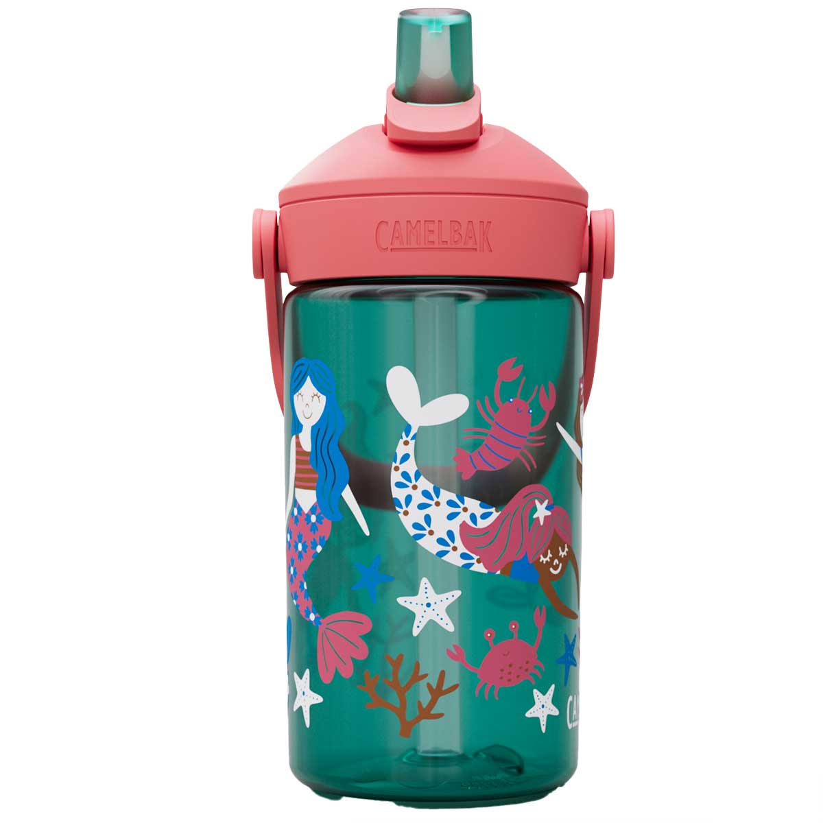 CamelBak Thrive Flip Straw 14oz Kids' in Mermaid Friends